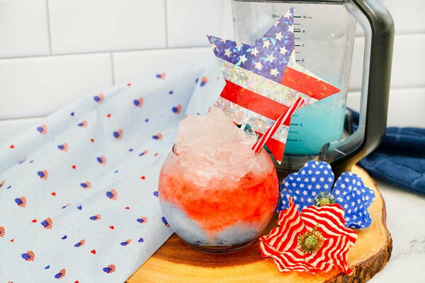 Red White And Blue Layered Slush Recipe