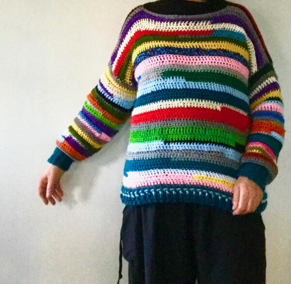 Happy Scrappy Sweater Happy Scrappy Sweater