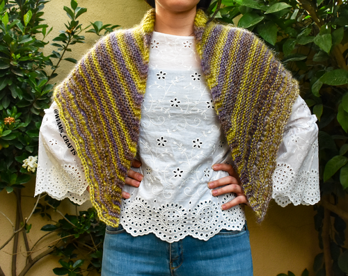 Grapes Sherbet Shawlette Grapes Sherbet Shawlette