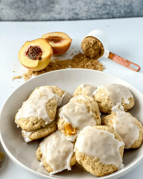 Peach Cobbler Cookies Peach Cobbler Cookies
