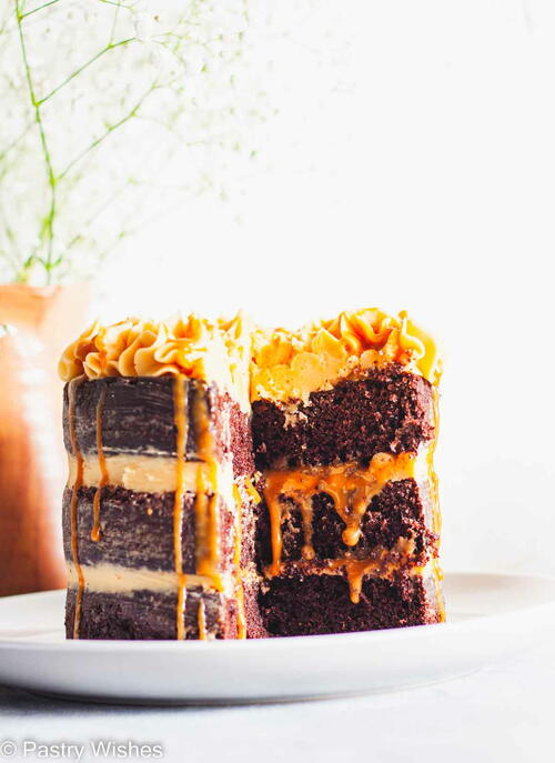 Chocolate Salted Caramel Cake Chocolate Salted Caramel Cake