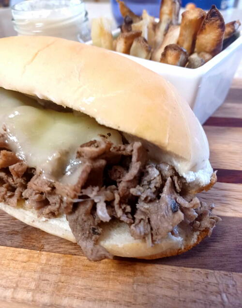 Delicious Steakhouse Philly Sandwich Delicious Steakhouse Philly Sandwich