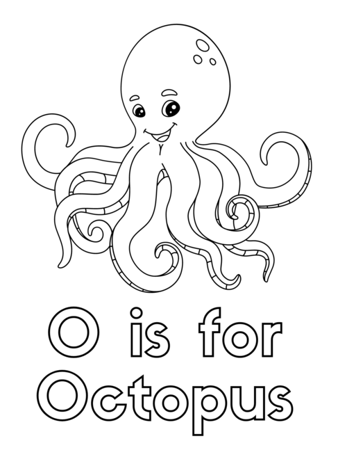 Free Printable Octopus Coloring Pages Free Printable Octopus Coloring Pages