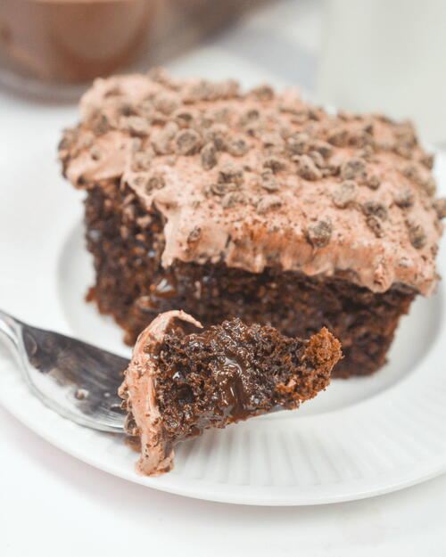 Triple Chocolate Cake Triple Chocolate Cake