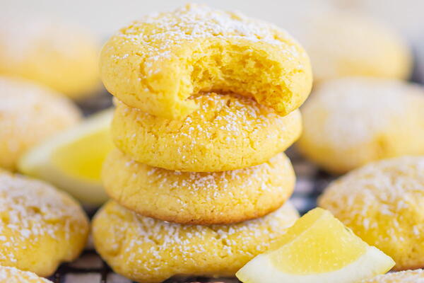 Lemon Cake Mix Cookies Lemon Cake Mix Cookies