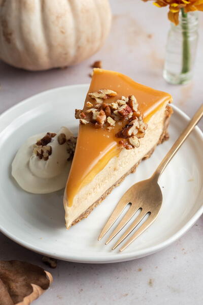Caramel Pumpkin Cheesecake Caramel Pumpkin Cheesecake