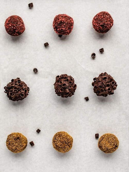 No Bake Chocolate Pumpkin Truffles No Bake Chocolate Pumpkin Truffles