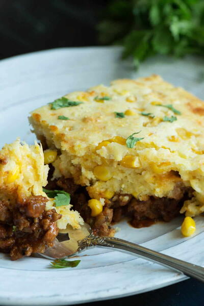 Sloppy Joes Topped With Cornbread Sloppy Joes Topped With Cornbread