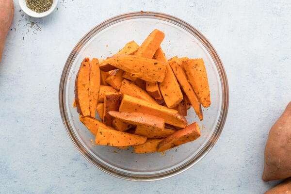 Air Fryer Sweetpotato Wedges Air Fryer Sweetpotato Wedges