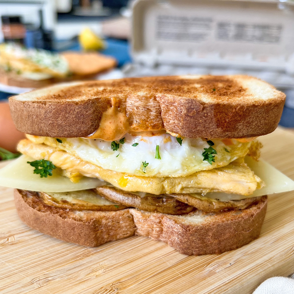 The Ultimate Egg Sandwich With Eggs 2 Ways Potatoes Spicy Aioli The Ultimate Egg Sandwich | With Eggs 2 Ways, Potatoes & Spicy Aioli