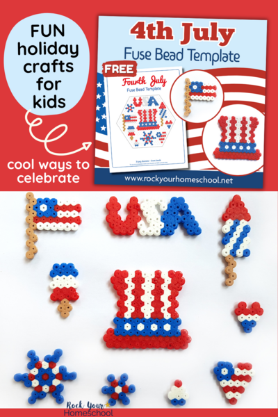 4th Of July Perler Bead Crafts 4th Of July Perler Bead Crafts
