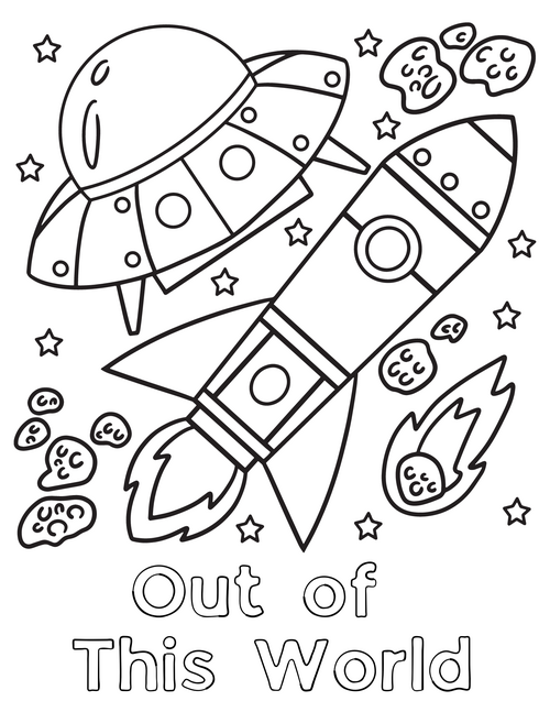 Rocket Coloring Pages Rocket Coloring Pages