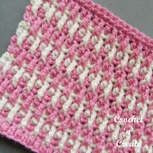 Crochet Alpine Stitch Tutorial Crochet Alpine Stitch Tutorial