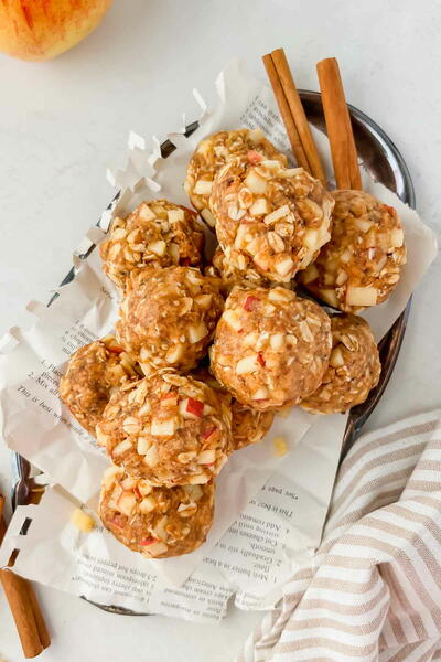 Apple And Peanut Butter Snack Balls Apple And Peanut Butter Snack Balls