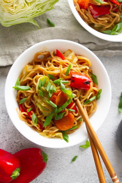 Vegetable Yakisoba Vegetable Yakisoba