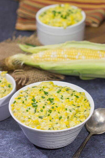 Cheesy Creamed Corn Cheesy Creamed Corn