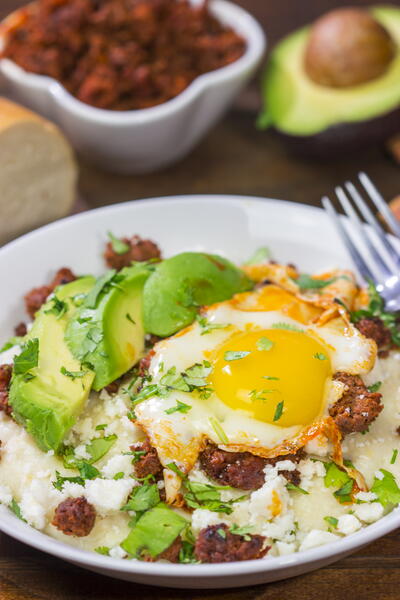 Huevos Rancheros Grits Bowl Huevos Rancheros Grits Bowl