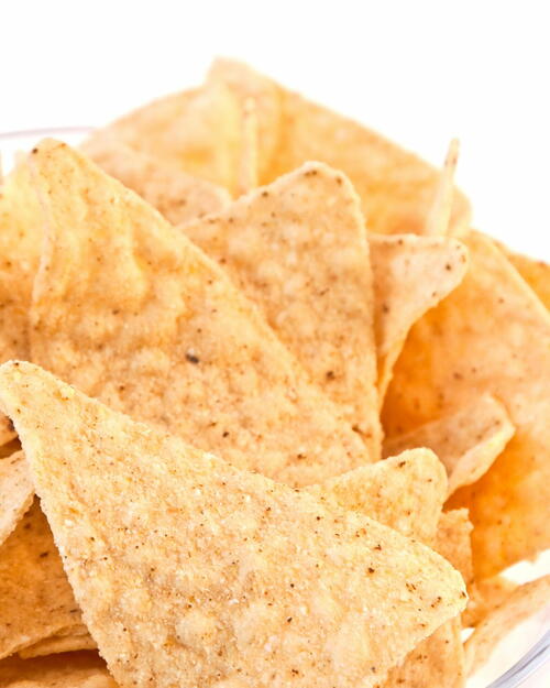 Baked Healthy Tortilla Chips Baked Healthy Tortilla Chips