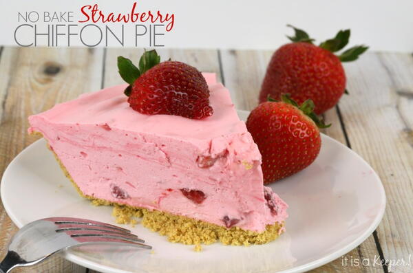 Strawberry Chiffon Pie Strawberry Chiffon Pie