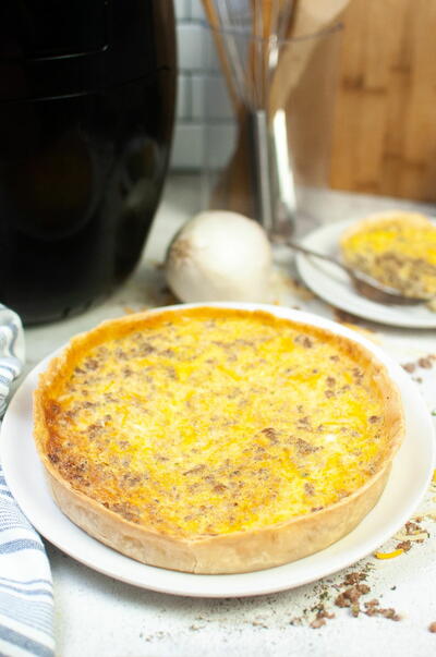 Air Fryer Quiche With Sausage Air Fryer Quiche With Sausage