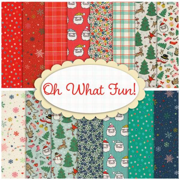 Poppie Cotton Oh What Fun! 10" Fabric Giveaway Poppie Cotton Oh What Fun! 10" Fabric Giveaway