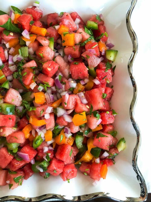 Watermelon Salsa Watermelon Salsa