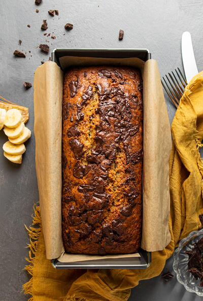 The Best Chocolate Chip Banana Bread The Best Chocolate Chip Banana Bread