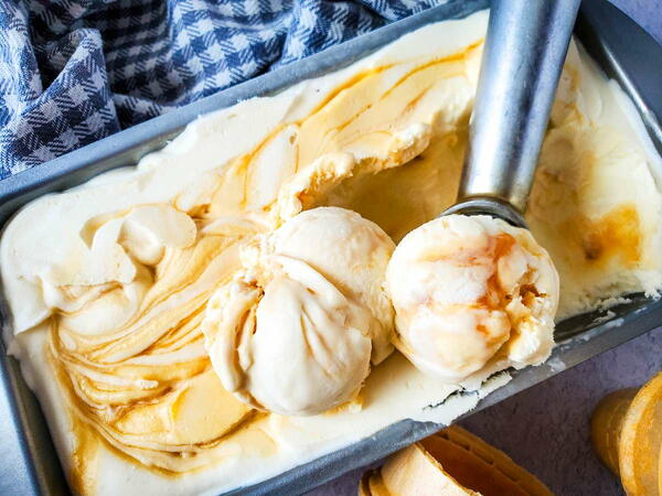 3 Ingredient No Churn Butterscotch Ice Cream Recipe 3 Ingredient No Churn Butterscotch Ice Cream Recipe