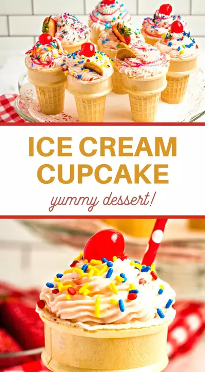 Ice Cream Cone Cupcakes Recipe
