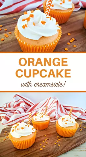 Orange Creamsicle Cupcakes Recipe Orange Creamsicle Cupcakes Recipe