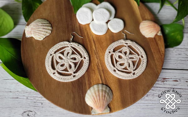 Sand Dollar Earrings Sand Dollar Earrings