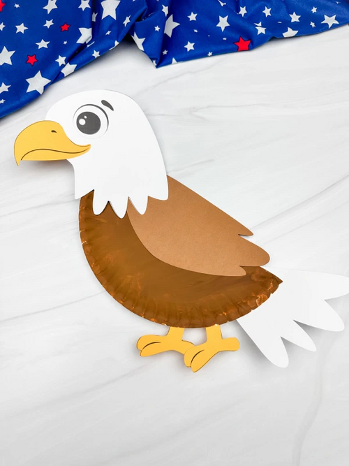 Eagle Paper Plate Craft Eagle Paper Plate Craft