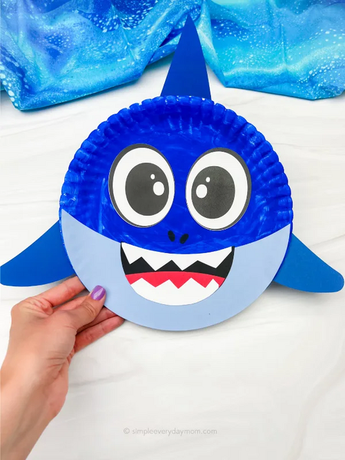 Paper Plate Shark Paper Plate Shark