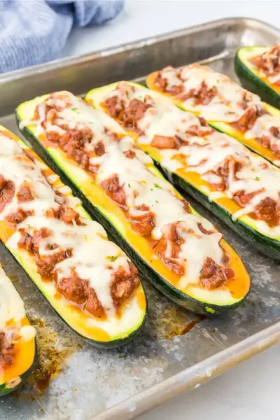 Zucchini Boats With Ground Beef italian Style Zucchini Boats With Ground Beef (italian Style!)