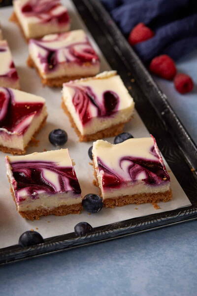 Blueberry Cheesecake Bars Blueberry Cheesecake Bars