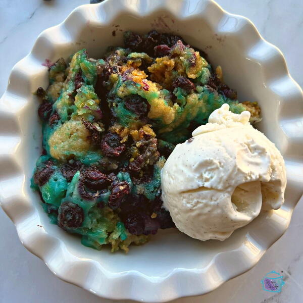 Slow Cooker Blueberry Cobbler Slow Cooker Blueberry Cobbler