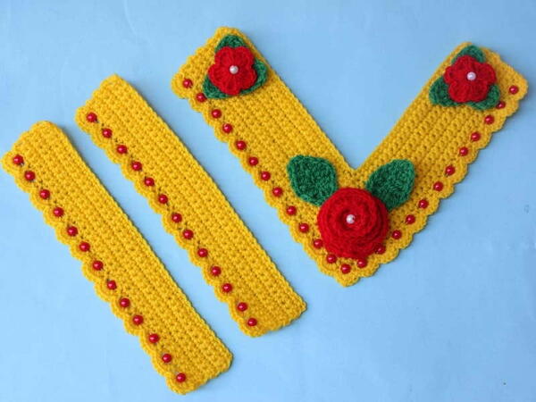 Super Easy Neckline Collar Lace Pattern Super Easy Neckline Collar Lace Pattern