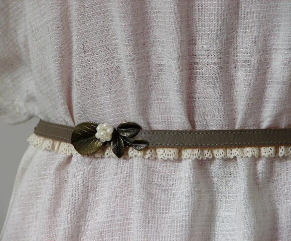 DIY Belt with Lace DIY Belt with Lace