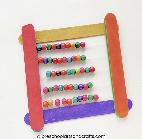 Abacus Popsicle Stick Craft For Kids Abacus Popsicle Stick Craft For Kids
