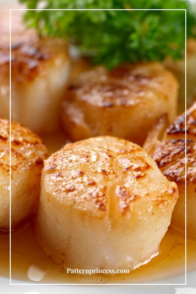 Quick Air Fryer Scallops With Garlic Herb Butter Quick Air Fryer Scallops With Garlic Herb Butter