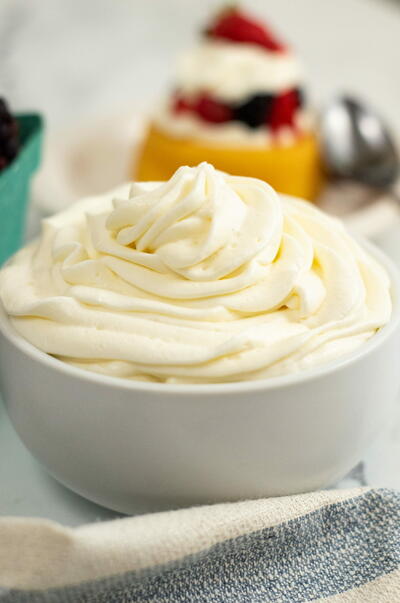 Stabilized Whipped Cream Stabilized Whipped Cream