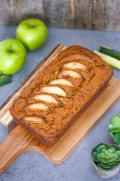 Healthy Apple Zucchini Bread Healthy Apple Zucchini Bread