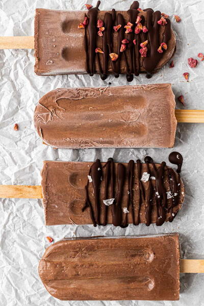 Chocolate Popsicles Chocolate Popsicles