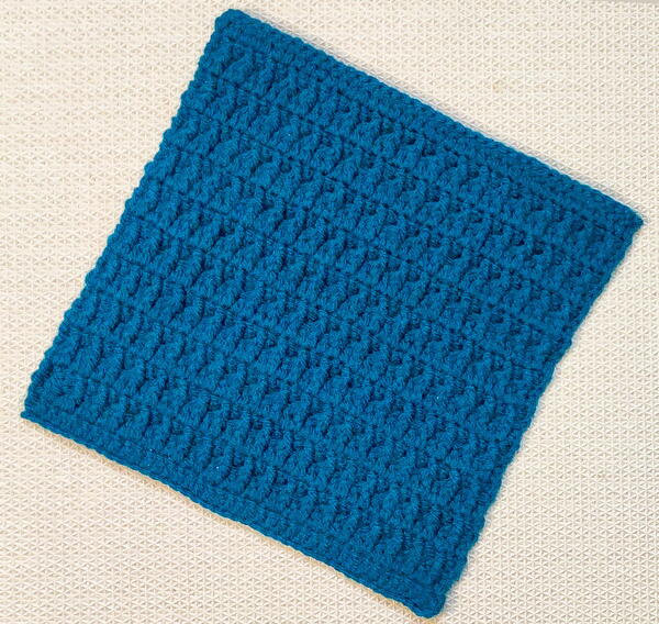 Easy Textured Crochet Dishcloth Pattern Easy Textured Crochet Dishcloth Pattern