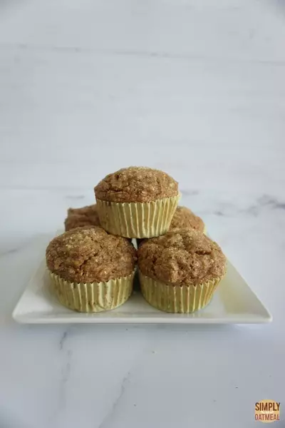 Vegan Banana Oatmeal Muffins gluten-free Vegan Banana Oatmeal Muffins (gluten-free)