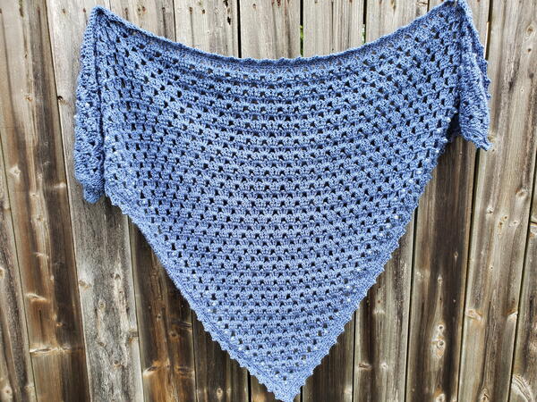 Moody Blue Shawl Moody Blue Shawl