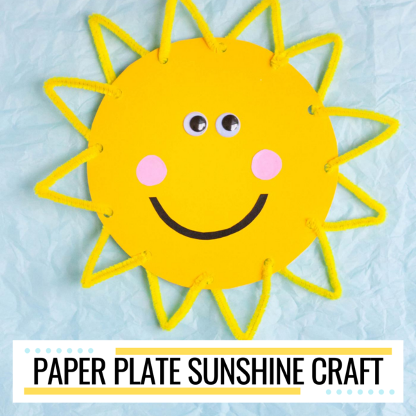 Paper Plate Sun Craft Paper Plate Sun Craft