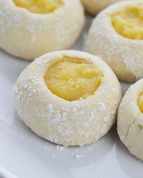 Lemon Curd Cookies Lemon Curd Cookies