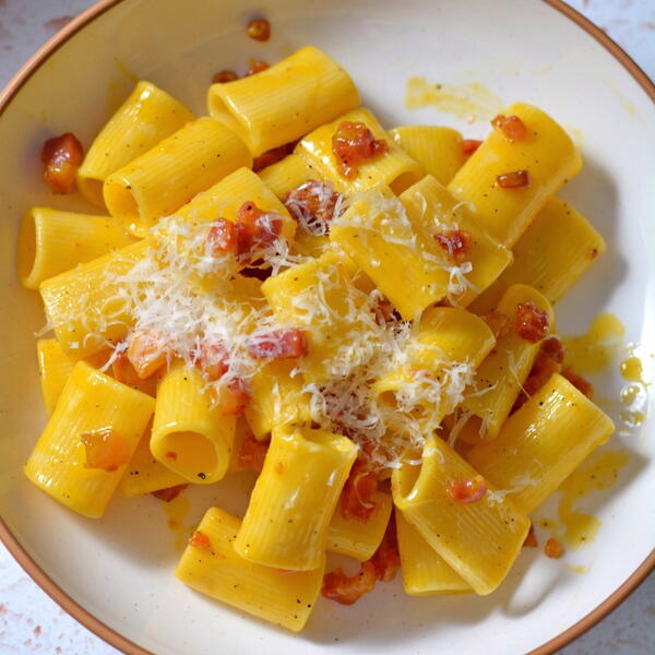 Rigatoni Carbonara Rigatoni Carbonara