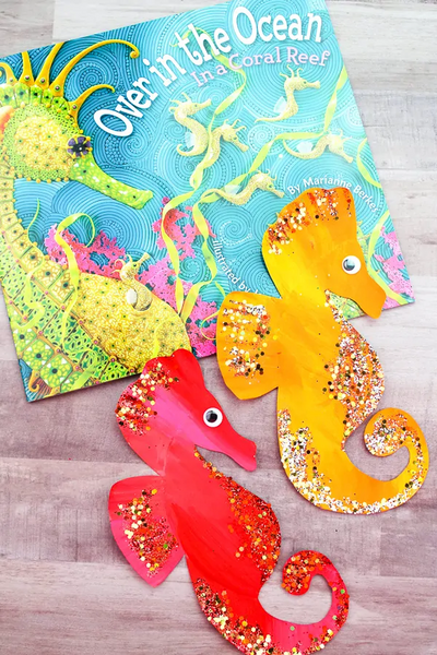 Paper Plate Seahorse Craft Paper Plate Seahorse Craft